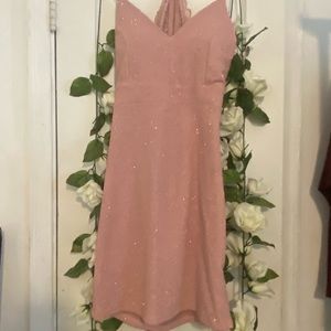 windsor dress with open back